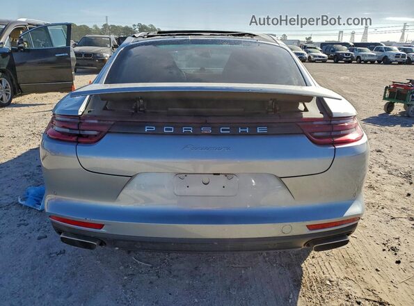 WP0AA2A73LL100654 2020 PORSCHE PANAMERA Серебряный Вид сзади