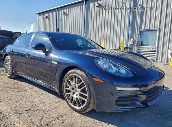 WP0AA2A75GL006166 2016 PORSCHE PANAMERA Blue Առջևի աջ