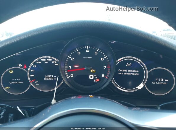 WP0AA2A78LL100102 2020 PORSCHE PANAMERA Gray Вид задніх сидінь