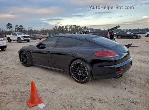 WP0AA2A79GL007479 2016 PORSCHE PANAMERA Black Հետևի ձախ