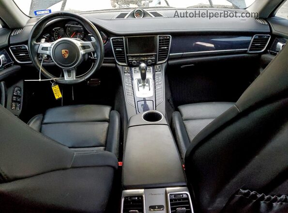 WP0AA2A79GL007479 2016 PORSCHE PANAMERA Black Առջևի վահանակի տեսք