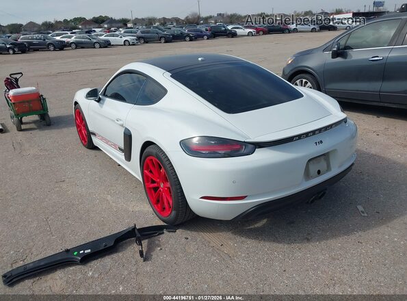 WP0AA2A82JK262240 2018 PORSCHE 718 CAYMAN White 