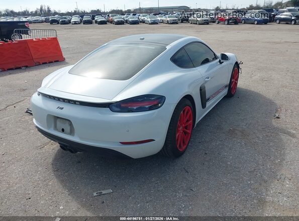 WP0AA2A82JK262240 2018 PORSCHE 718 CAYMAN White 
