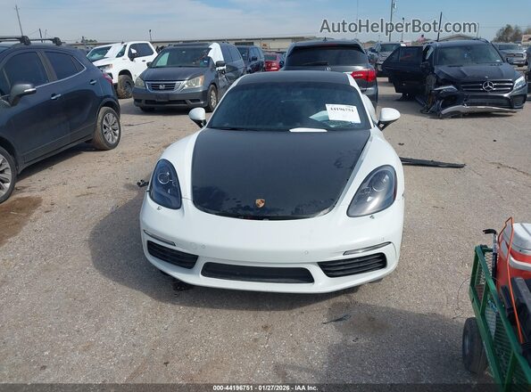 WP0AA2A82JK262240 2018 PORSCHE 718 CAYMAN White 