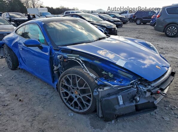 WP0AA2A90SS207716 2025 PORSCHE 911 Blue წინა მარჯვენა