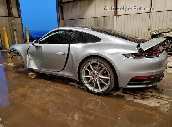 WP0AA2A92LS205578 2020 PORSCHE 911 Silver Tył lewy