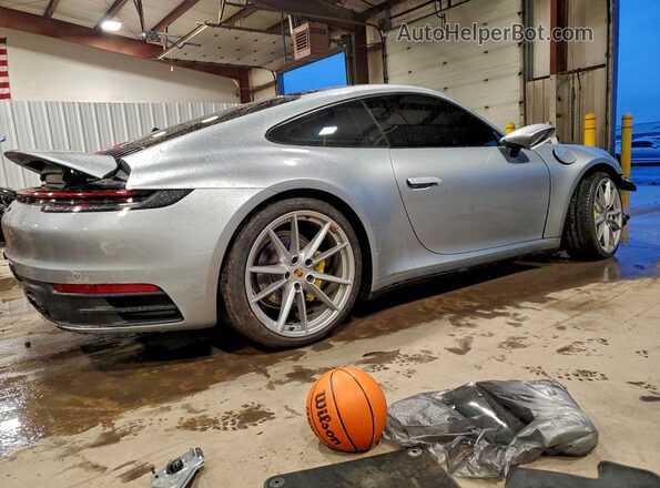 WP0AA2A92LS205578 2020 PORSCHE 911 Silver Tył prawy