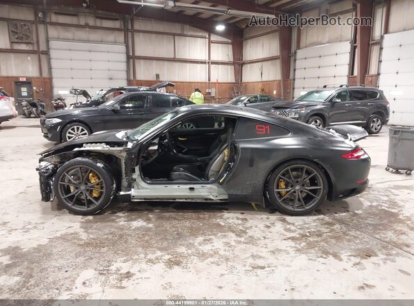 WP0AA2A95KS104016 2019 PORSCHE 911 Black Vista interior de 360 grados