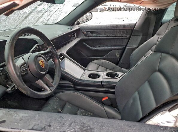 WP0AA2Y10MSA14794 2021 PORSCHE TAYCAN Черный Вид салона спереди