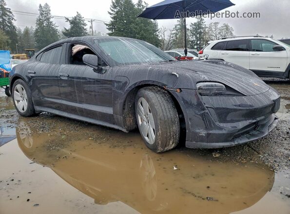 WP0AA2Y10MSA14794 2021 PORSCHE TAYCAN Черный Передняя правая четверть