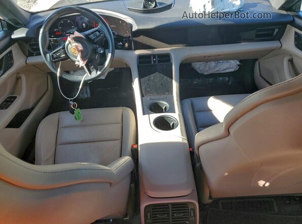 WP0AA2Y13NSA11566 2022 PORSCHE TAYCAN Желто-коричневый Вид панели приборов