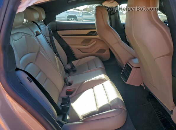 WP0AA2Y13NSA11566 2022 PORSCHE TAYCAN Желто-коричневый Вид задних сидений
