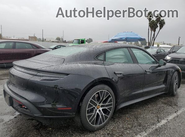 WP0AA2Y13PSA14812 2023 PORSCHE TAYCAN Black Tył prawy