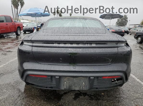 WP0AA2Y13PSA14812 2023 PORSCHE TAYCAN Black Widok z tyłu