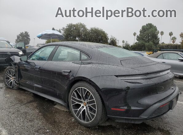 WP0AA2Y13PSA14812 2023 PORSCHE TAYCAN Black Tył lewy