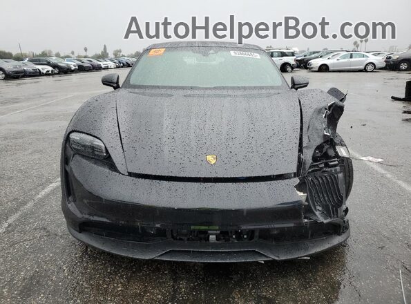 WP0AA2Y13PSA14812 2023 PORSCHE TAYCAN Black Widok z przodu