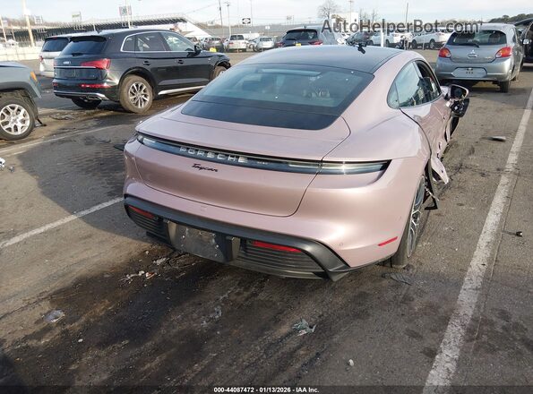 WP0AA2Y14SSA11510 2025 PORSCHE TAYCAN Pink Tył lewy
