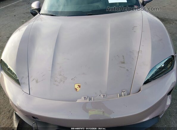 WP0AA2Y14SSA11510 2025 PORSCHE TAYCAN Pink Widok z tyłu