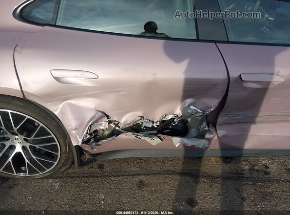 WP0AA2Y14SSA11510 2025 PORSCHE TAYCAN Pink Widok z przodu
