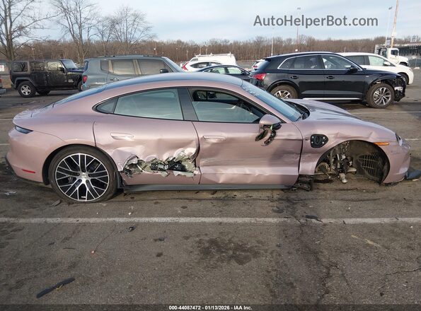 WP0AA2Y14SSA11510 2025 PORSCHE TAYCAN Pink Widok wnętrza 360 stopni