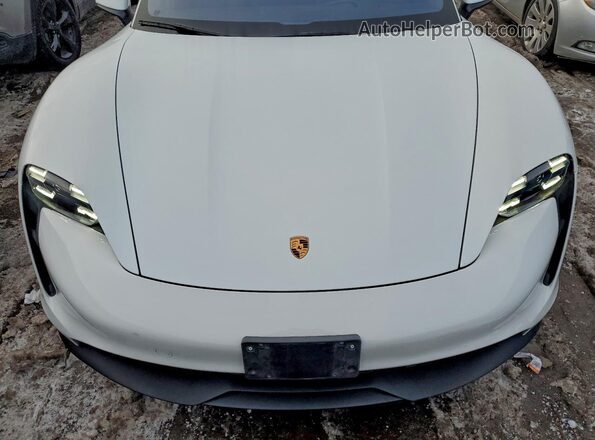 WP0AA2Y17NSA11344 2022 PORSCHE TAYCAN White Вид задньої частини салону