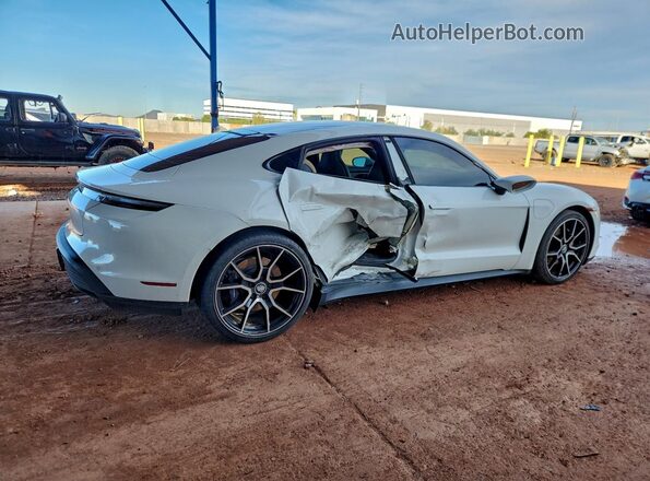 WP0AA2Y17RSA13620 2024 PORSCHE TAYCAN White Trasero derecho