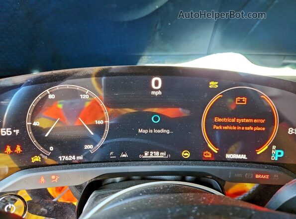 WP0AA2Y17RSA13620 2024 PORSCHE TAYCAN White Vista del cuadro de instrumentos