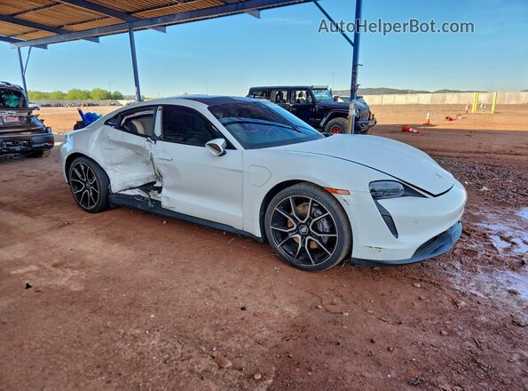 WP0AA2Y17RSA13620 2024 PORSCHE TAYCAN White Delantero derecho