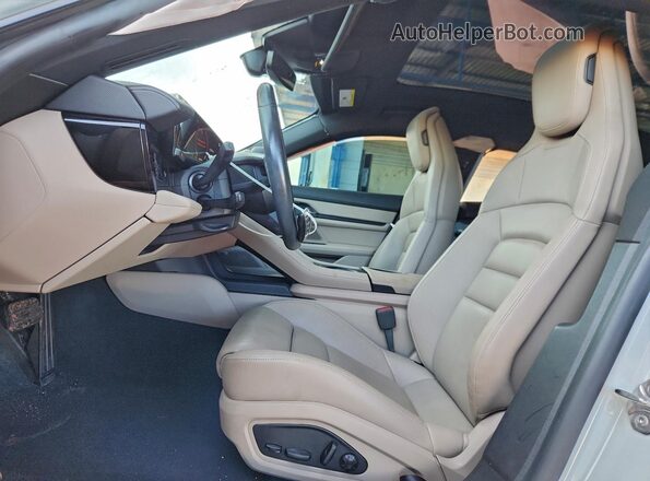 WP0AA2Y17RSA13620 2024 PORSCHE TAYCAN White Vista interior delantera