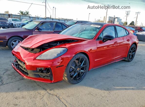 WP0AA2YA2SL006197 2025 PORSCHE PANAMERA Red Rear left