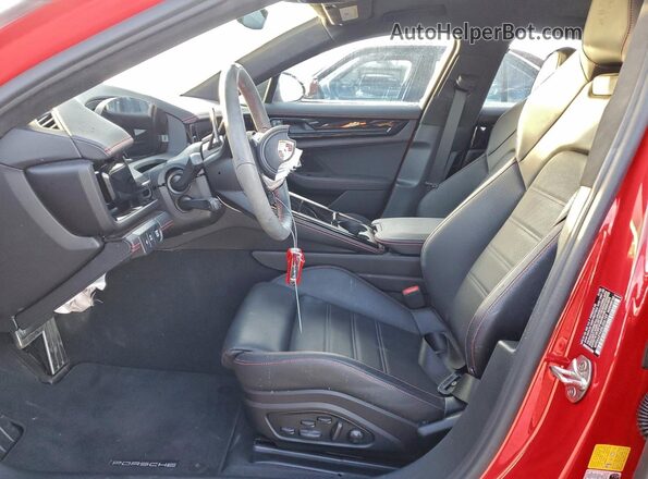 WP0AA2YA2SL006197 2025 PORSCHE PANAMERA Red Dashboard view
