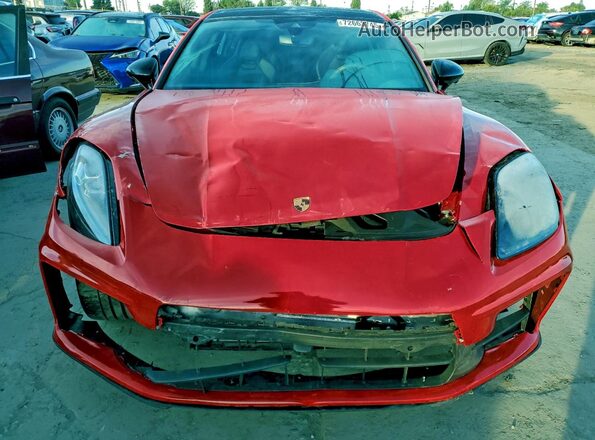 WP0AA2YA2SL006197 2025 PORSCHE PANAMERA Red Rear view