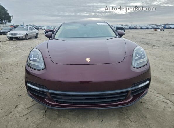 WP0AB2A73JL132482 2018 PORSCHE PANAMERA Burgundy Вид спереду