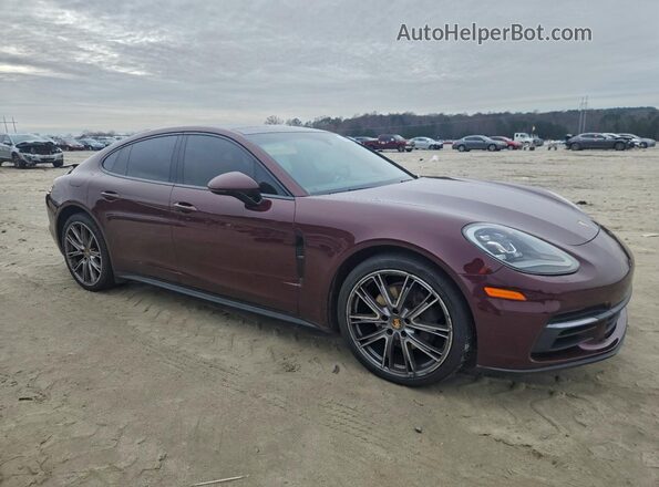WP0AB2A73JL132482 2018 PORSCHE PANAMERA Burgundy Передня права чверть