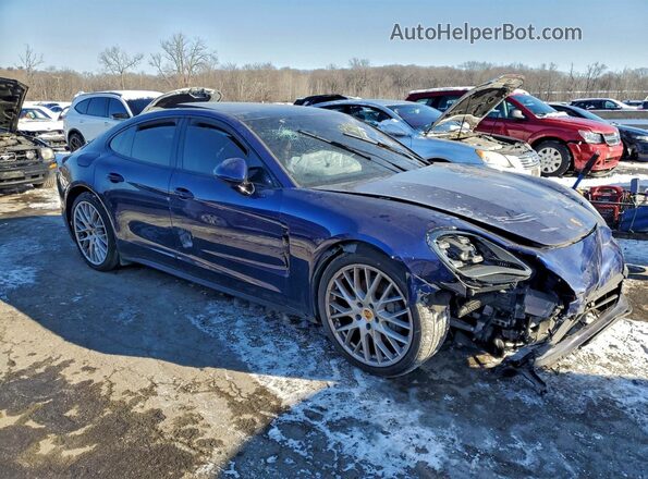 WP0AB2A79LL140699 2020 PORSCHE PANAMERA Blue Front right