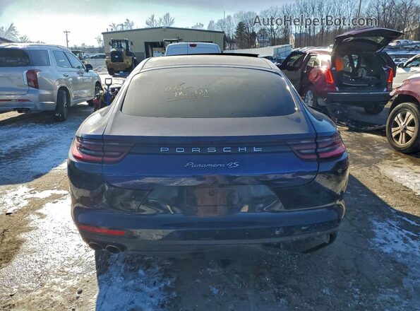 WP0AB2A79LL140699 2020 PORSCHE PANAMERA Blue Rear view