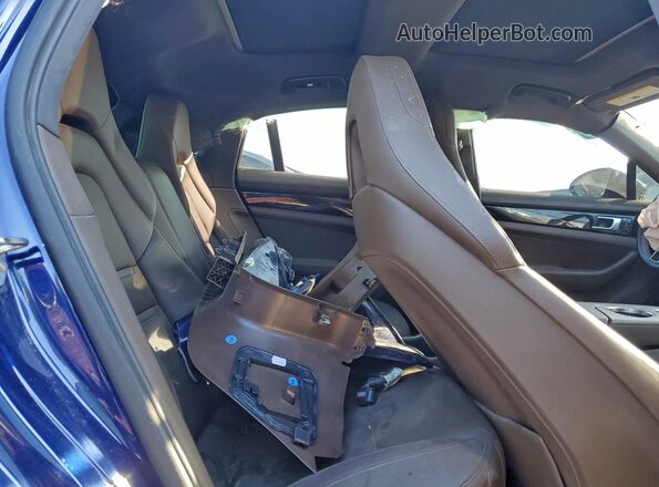 WP0AB2A79LL140699 2020 PORSCHE PANAMERA Blue Rear seats view