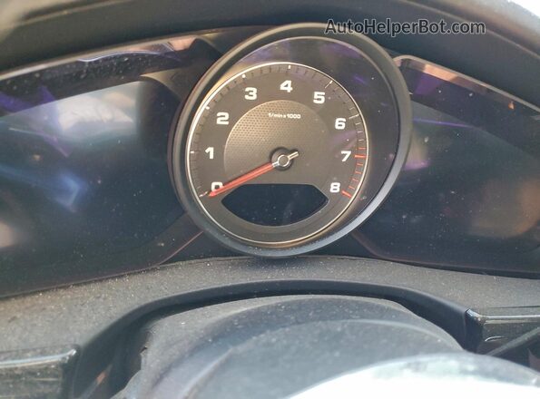 WP0AB2A79LL140699 2020 PORSCHE PANAMERA Blue Instrument cluster view