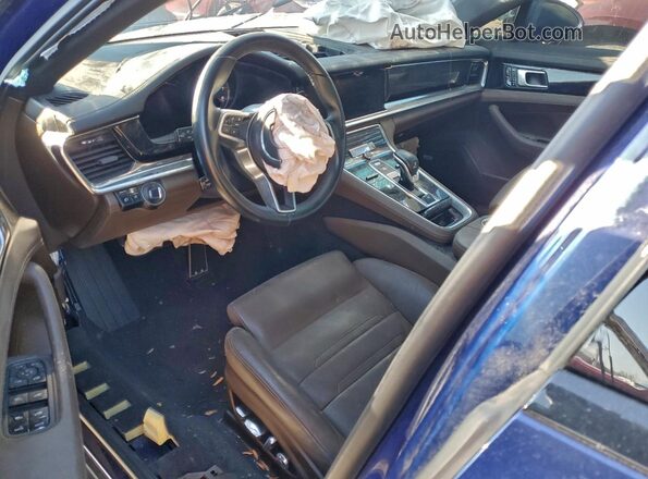 WP0AB2A79LL140699 2020 PORSCHE PANAMERA Blue Dashboard view