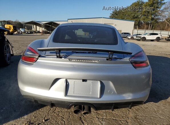 WP0AB2A82GK185830 2016 PORSCHE CAYMAN Silver Հետևի տեսք