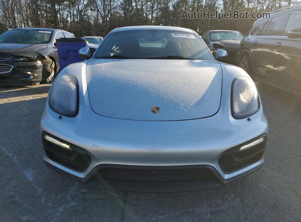WP0AB2A82GK185830 2016 PORSCHE CAYMAN Silver Դիմացի տեսք