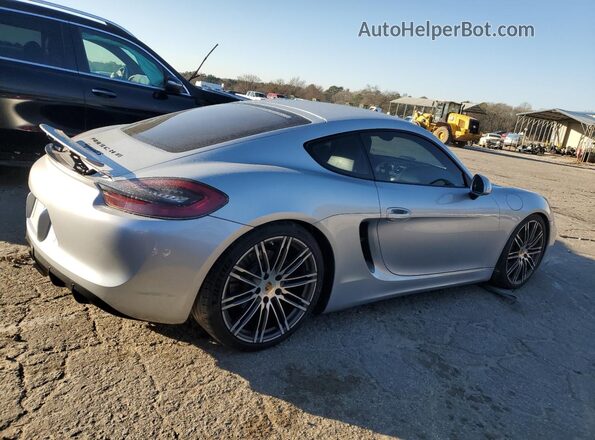 WP0AB2A82GK185830 2016 PORSCHE CAYMAN Silver Հետևի աջ