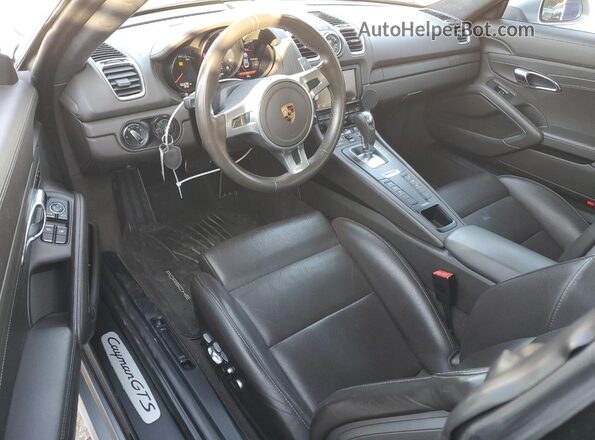 WP0AB2A82GK185830 2016 PORSCHE CAYMAN Silver Առջևի վահանակի տեսք
