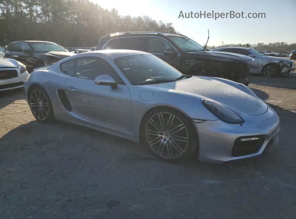 WP0AB2A82GK185830 2016 PORSCHE CAYMAN Silver Առջևի աջ