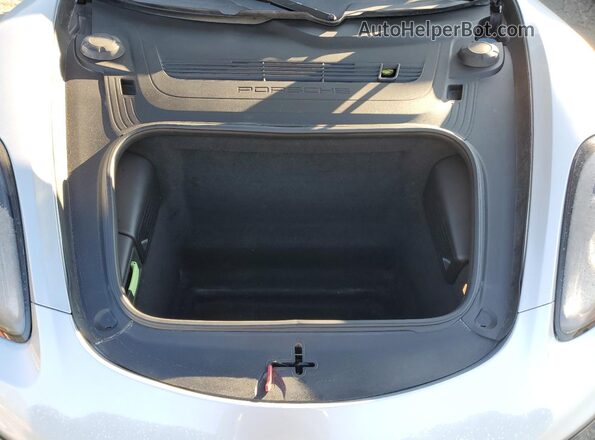 WP0AB2A82GK185830 2016 PORSCHE CAYMAN Silver Սալոնի հետևի տեսք