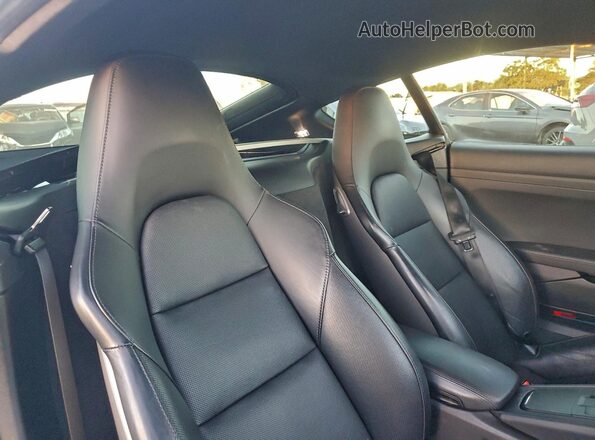 WP0AB2A88JS278519 2018 PORSCHE CAYMAN Синий Вид задних сидений