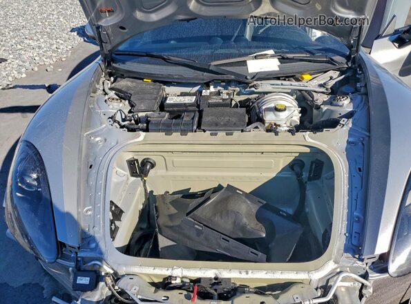 WP0AB2A8XJK278232 2018 PORSCHE CAYMAN Silver Widok wnętrza z tyłu