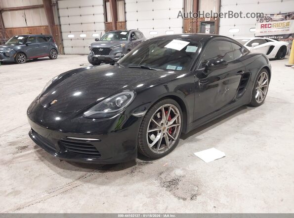 WP0AB2A8XKS278801 2019 PORSCHE 718 CAYMAN Black 
