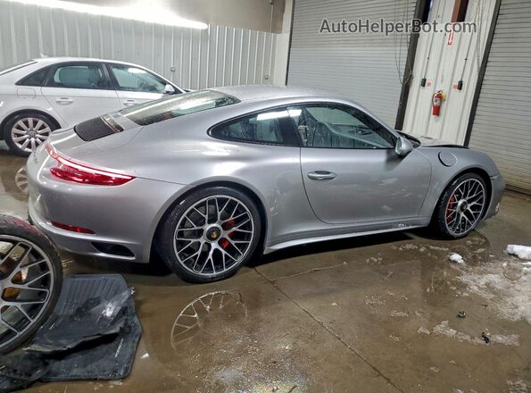 WP0AB2A90KS114885 2019 PORSCHE 911 Silver Trasero derecho