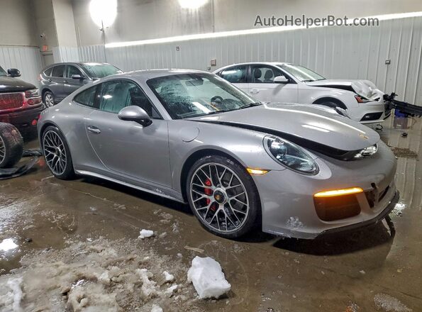 WP0AB2A90KS114885 2019 PORSCHE 911 Silver Delantero derecho